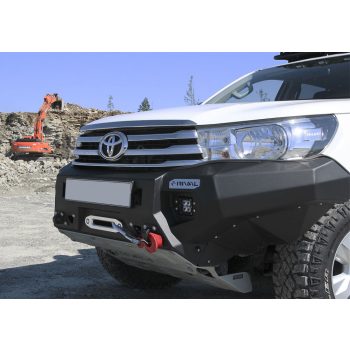   RIVAL4x4 hliníkový přední nárazník s držákem navijáku s LED světlem pro Toyota Hilux Revo 2015->