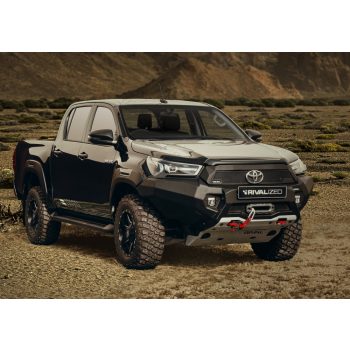   RIVAL4x4 hliníkový přední nárazník s držákem navijáku s LED světlem pro Toyota HiluxRocco/Invincible 2021->