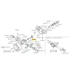 Kúpkerék belső csapágy Nissan Patrol 160 260  elő híd