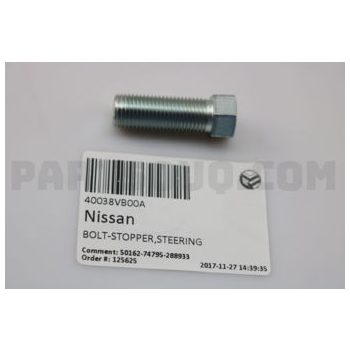 BOLT-STOPPER,STEERING