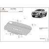   Ochranný kryt chladiče SCUT od oceli pro Isuzu D-Max 2019-2025