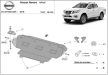 Nissan Navara NP300 2015 2015-2021 SCUT Ocelový kryt chladiče