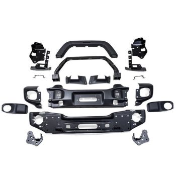   AEV RX Első acél moduláris lökhárító - Jeep Gladiator JT 20->; Wrangler JL 18->