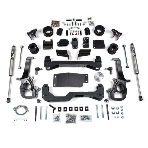 BDS Air Ride Felfüggesztés készlet Fox nagy furatú lengéscsillapítókkal Lift 4" - RAM 1500 DT 20->
