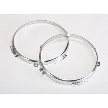   Bearlight nerezové rámečky světlometů 7" Land Rover Defender 