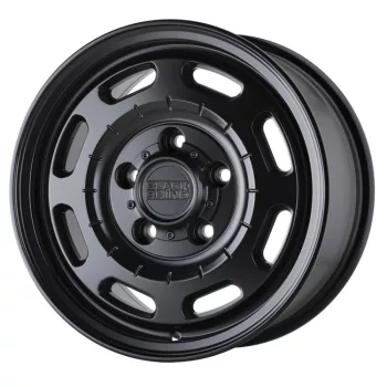   Black Rhino alu disky 16x8 ET45 6x130. matné, černé, Black Bandolier