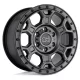 Alloy Wheel 16x8 ET45 5x160 Matte Gunmetal W/ Black Bolts Midhill Black Rhino
