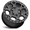   Alloy Wheel 16x8 ET45 5x160 Matte Gunmetal W/ Black Bolts Midhill Black Rhino
