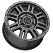 Alumínium felni 16x8 ET45 6x130 Matte Gunmetal Yellowstone Black Rhino