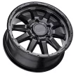 Black Rhino, alu disky 17x7.5 ET45 6x130, matné, černé, Matte Black Excursion