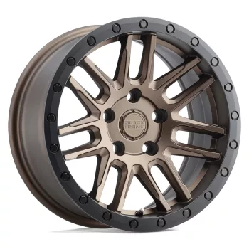   Alumínium felni 17x8 ET30 5x120 Bronze W/ Black Ring Arches Black Rhino