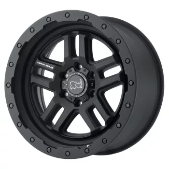   Black Rhino, alu disky 17x8 ET52 6x130, matné, černé, Matte Black Barstow
