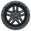Black Rhino, alu disky 17x8 ET52 6x130, matné, černé, Matte Black Barstow