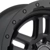   Black Rhino, alu disky 17x8 ET52 6x130, matné, černé, Matte Black Barstow