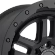 Black Rhino, alu disky 17x8 ET52 6x130, matné, černé, Matte Black Barstow