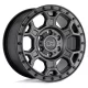 Alumínium felni 17x8 ET45 6x130 Matte Gunmetal W/ Black Bolts Midhill Black Rhino