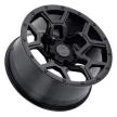 Black Rhino alu disky 17x8 ET35 5x120, matné, černé, Matte Black Overland