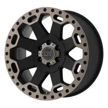   Alumínium felni 17x8 ET30 5x127 Matte Black/Machined Dark Warlord Black Rhino