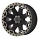 Alumínium felni 17x8 ET35 5x114.3 Matte Black/Machined Dark Warlord Black Rhino