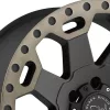   Alumínium felni 17x8 ET35 5x114.3 Matte Black/Machined Dark Warlord Black Rhino