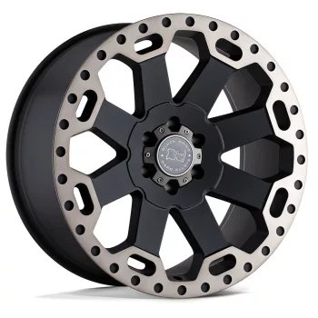   Alumínium felni 17x8 ET35 5x120 Matte Black W/ Machined Dark Tint Warlord Black Rhino