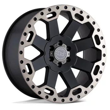   Alumínium felni 17x8 ET52 6x130 Matte Black W/ Machined Dark Tint Warlord Black Rhino