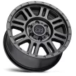 Alloy Wheel 17x8 ET45 5x160 Matte Gunmetal Yellowstone Black Rhino