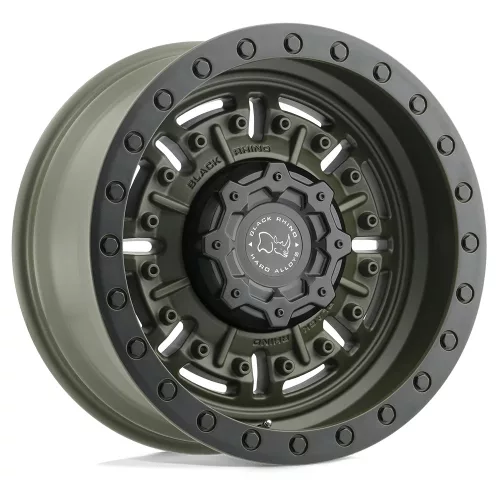 Alumínium felni 17x8.5 ET0 6x139,7 Olive Drab Green Abrams Black Rhino