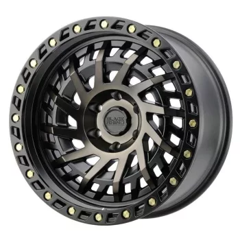   Alumínium felni 17x9 ET-18 5x127 Matte Black Machined/Dark Tint Shredder Black Rhino