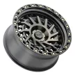 Alumínium felni 17x9 ET-18 5x127 Matte Black Machined/Dark Tint Shredder Black Rhino
