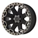 Alumínium felni 18x8 ET30 5x127 Matte Black/Machined Dark Tint Lip Warlord Black Rhino