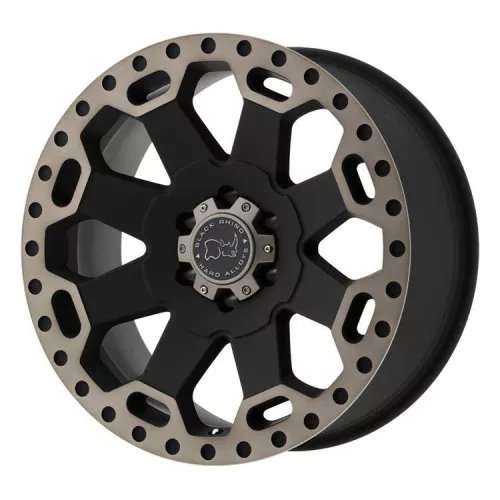 Alumínium felni 18x8 ET35 5x110 Matte Black/Machined Dark Warlord Black Rhino