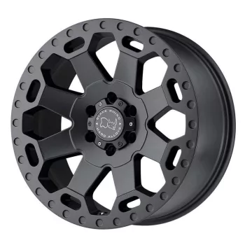   Alumínium felni 18x8 ET35 5x114.3 Warlord Matte Gunmetal Black Rhino