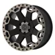 Alumínium felni 18x8 ET35 5x120 Matte Black/Machine Dark Warlord Black Rhino