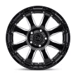 Alumínium felni 18x9 ET12 6x139,7 Gloss Black W/ Milled Spokes Sierra Black Rhino