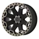 Alumínium felni 18x9 ET12 6x139,7 Matte Black W/ Machined Dark Tint Warlord Black Rhino
