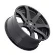 Black Rhino alu disky 20x8.5 ET35 5x120, matné, černé, Matte Black Mozambique