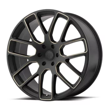   Alumínium felni 20x9 ET0 6x139,7 Matte Black/Dark Tint Milled Kunene Black Rhino