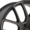   Alumínium felni 20x9 ET0 6x139,7 Matte Black/Dark Tint Milled Kunene Black Rhino