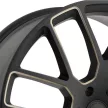 Alumínium felni 20x9 ET25 5x150 Matte Black/Dark Tint Milled Kunene Black Rhino