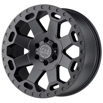   Alumínium felni 20x9 ET0 5x139.7 Warlord Matte Gunmetal Black Rhino
