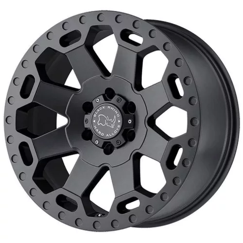 Alumínium felni 20x9 ET0 5x139.7 Warlord Matte Gunmetal Black Rhino
