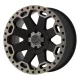 Alumínium felni 20x9 ET0 5x139.7 Matte Black/Machined Dark Warlord Black Rhino