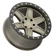 Alumínium felni 20x9.5 ET0 5x139.7 Matte Bronze Attica Black Rhino
