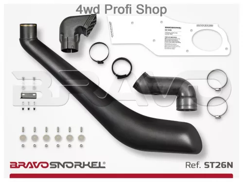 BRAVO SNORKEL TOYOTA HILUX 126 SERIES REVO (od roku 2016) Jednoduchý/úzký