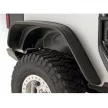 Sárvédő szélesítés Bushwacker Flat Style - Jeep Wrangler JK 2 ajtós modellhez