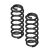 Zadní vinuté pružiny Clayton Off Road Dual Rate Lift 2,5" Jeep Wrangler JL 2D 4D 4XE
