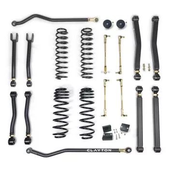  Clayton Lift Overland+ Lift 1,5" Felfüggesztés készlet - Jeep Wrangler JL 18->