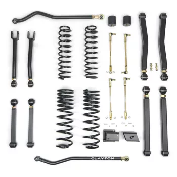   Clayton Off Road Overland+ Lift 2,5" Felfüggesztés készlet - Jeep Gladiator JT 20->