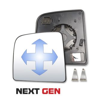   ClearView Next Generation Horní konvexní zrcadlové sklo se základní deskou